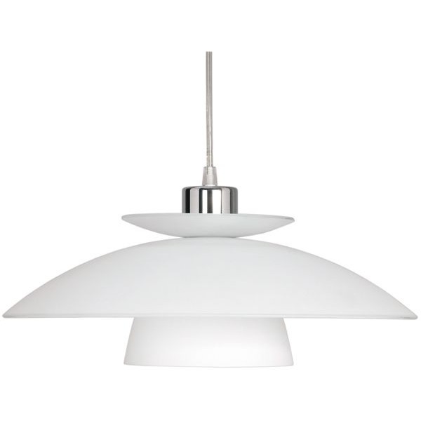 FORUM PENDEL D380 OPALGLAS/KROM