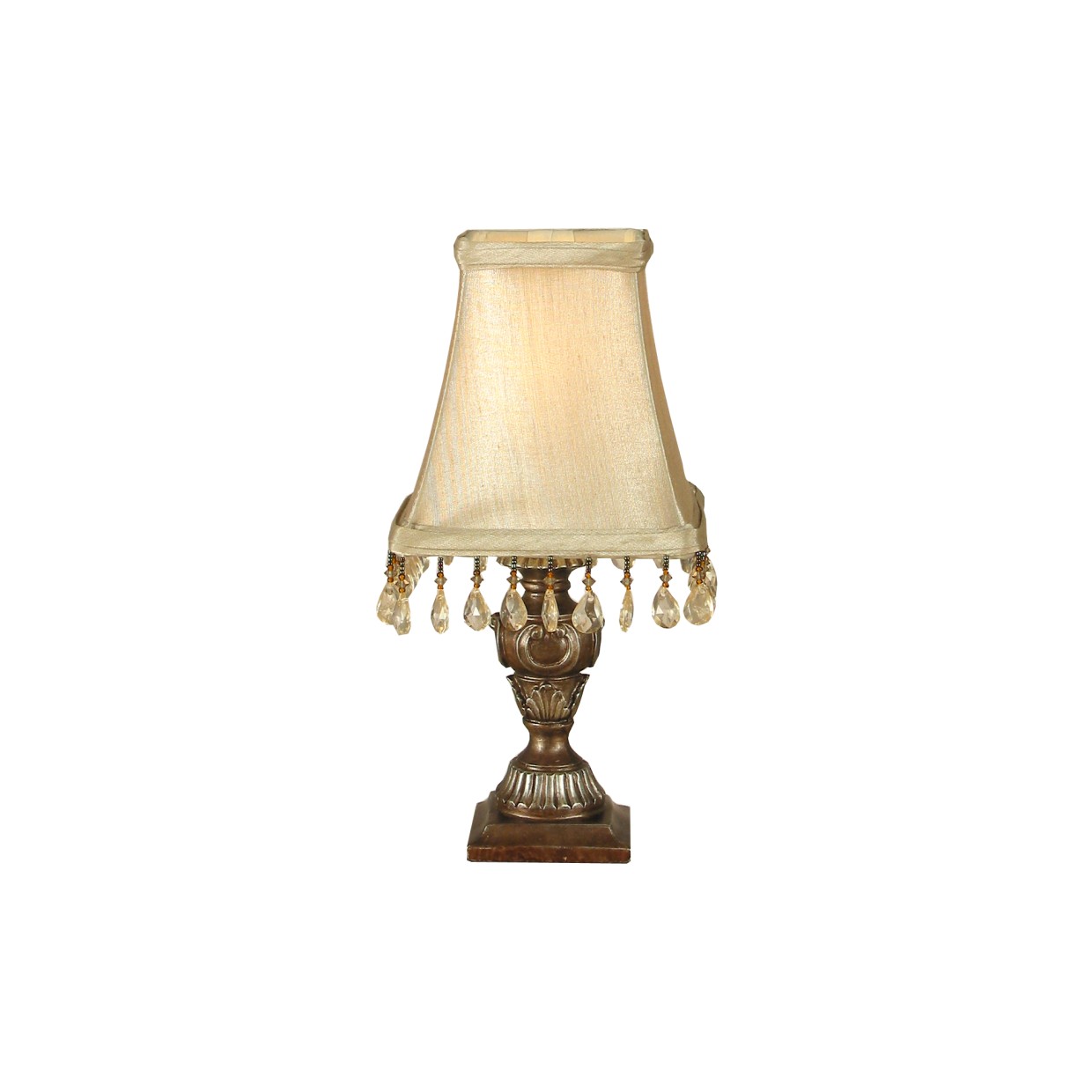 Laura Bordslampa Oxid/Beige