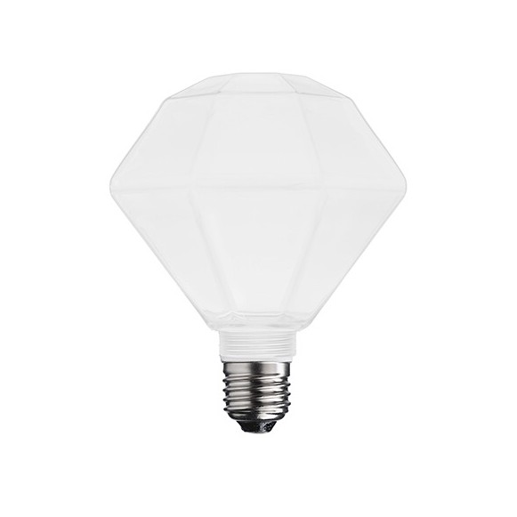 Halogen DIAMANT Opal 125mm E27/G9 18W Delbar gängad kupa