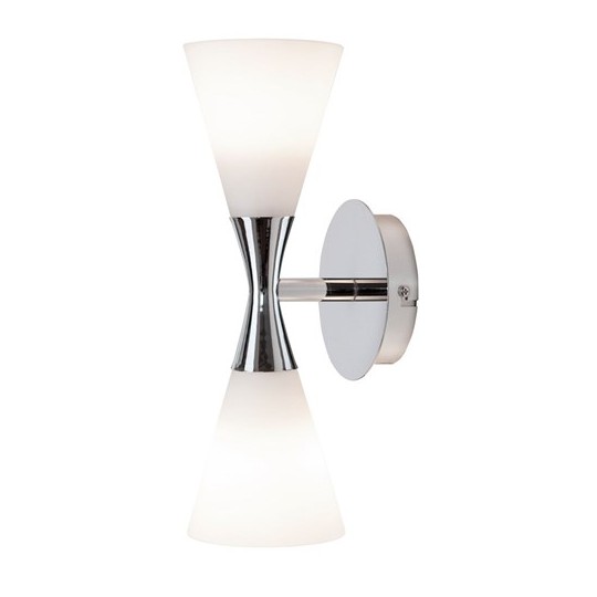 HARLEKIN DUO VÄGG KROM