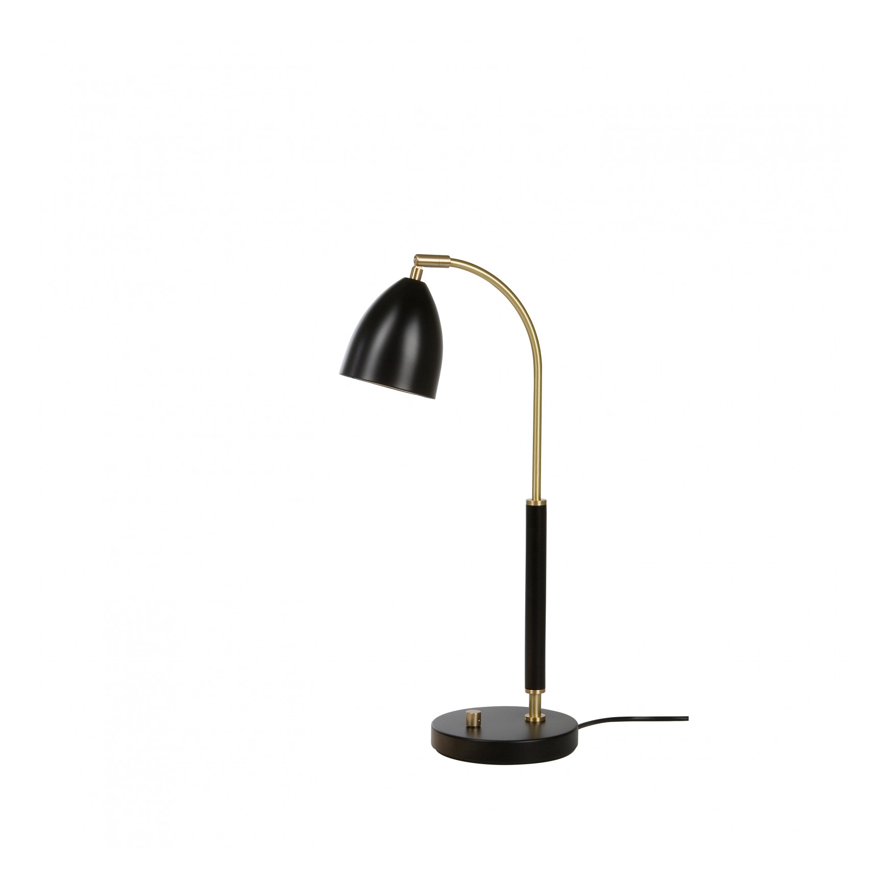 Deluxe Bordslampa Svart/Mässing
