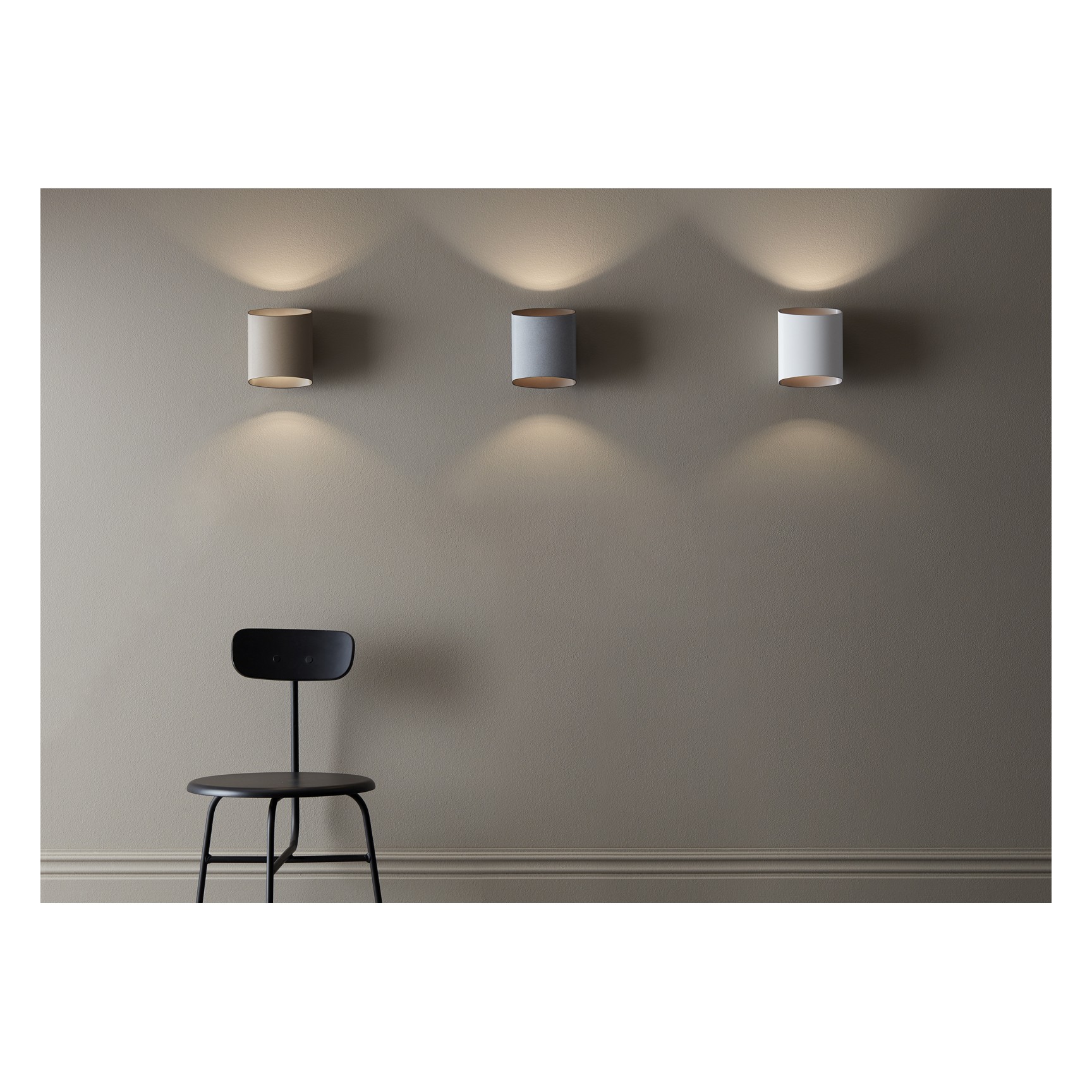 SINNE VÄGGLAMPA G9 VITSTR/SILVER SLADD NER