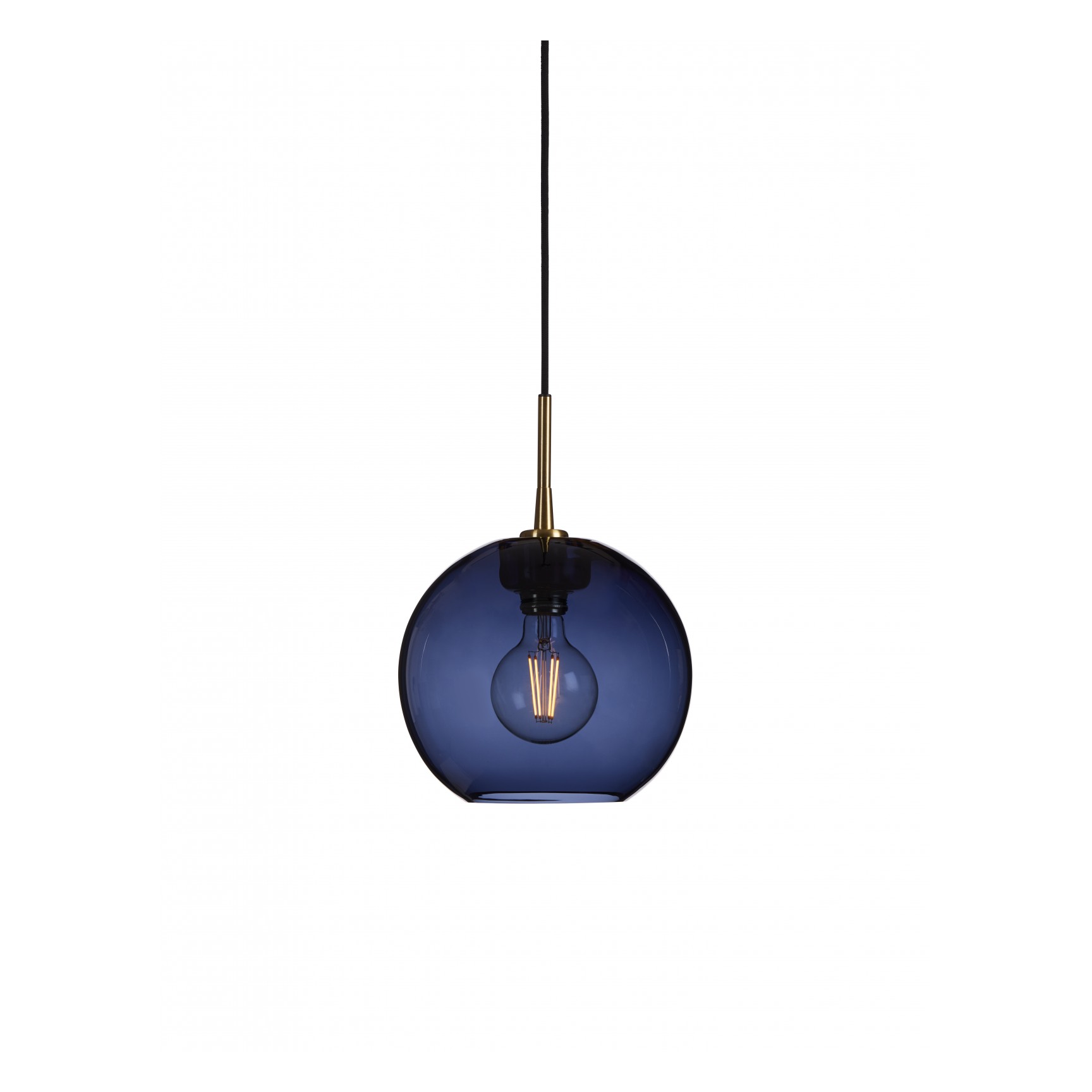 GLORIA BLÅTT GLAS D260 E27 (107644)