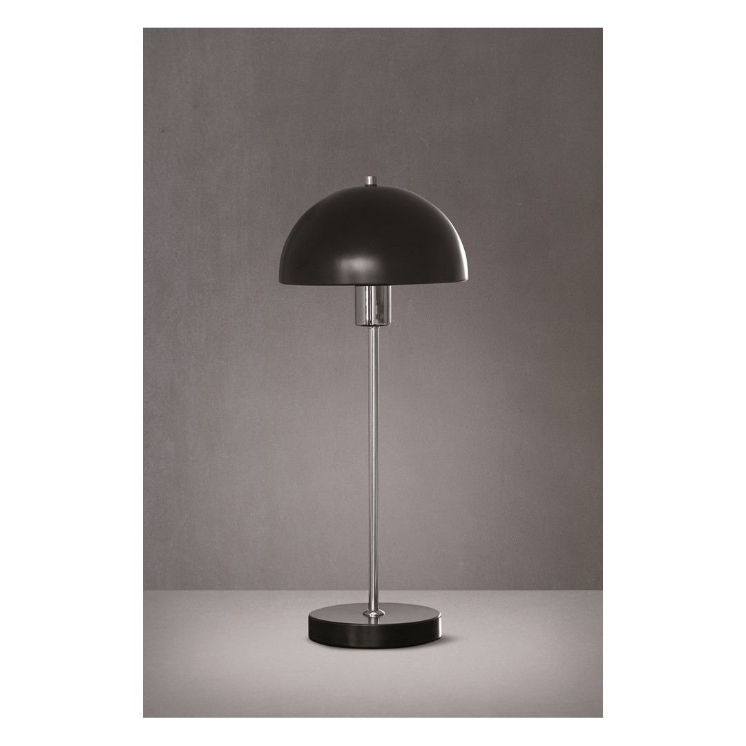 VIENDA BORDSLAMPA SVART/KROM