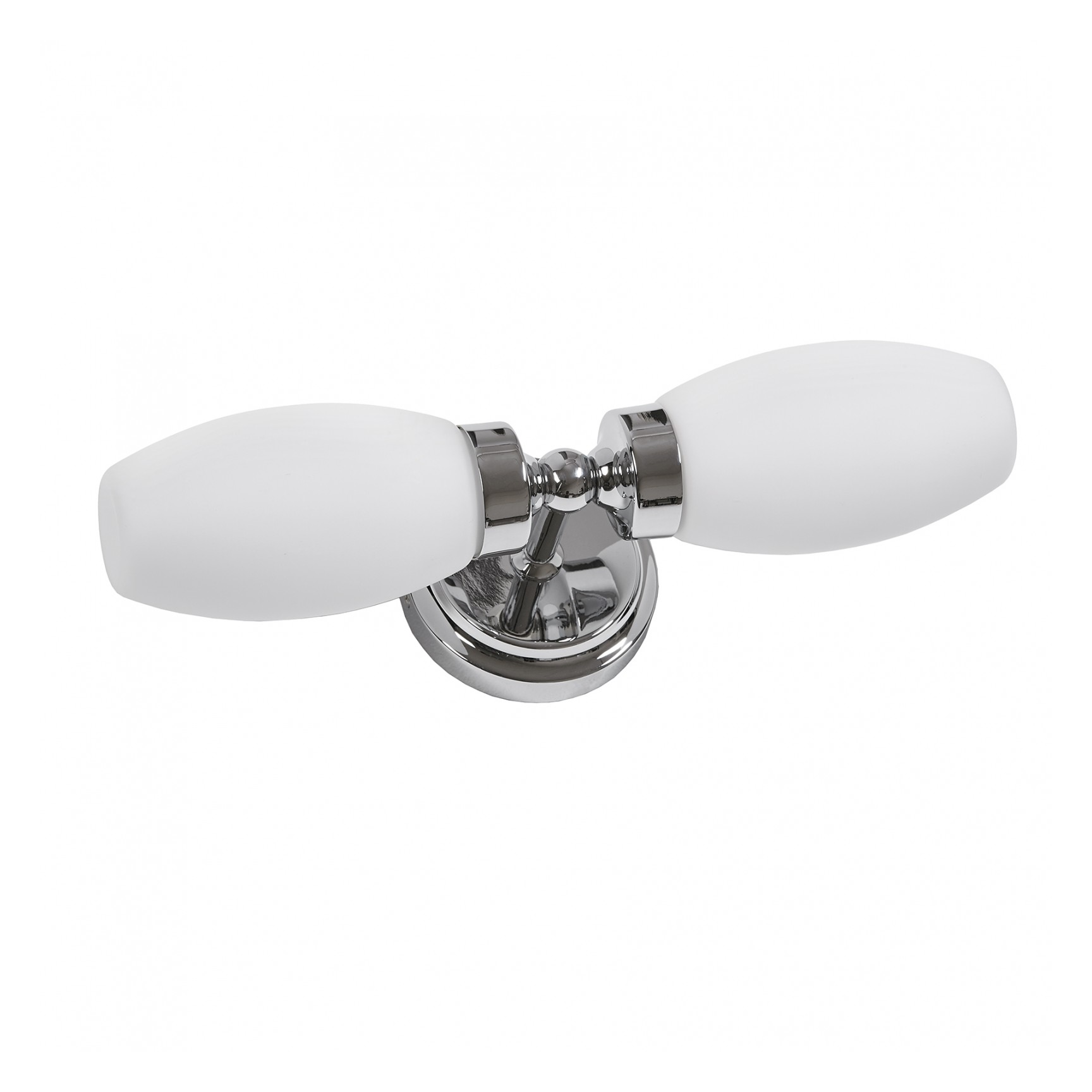 MARSTRAND IP44 KROM/VIT GLAS