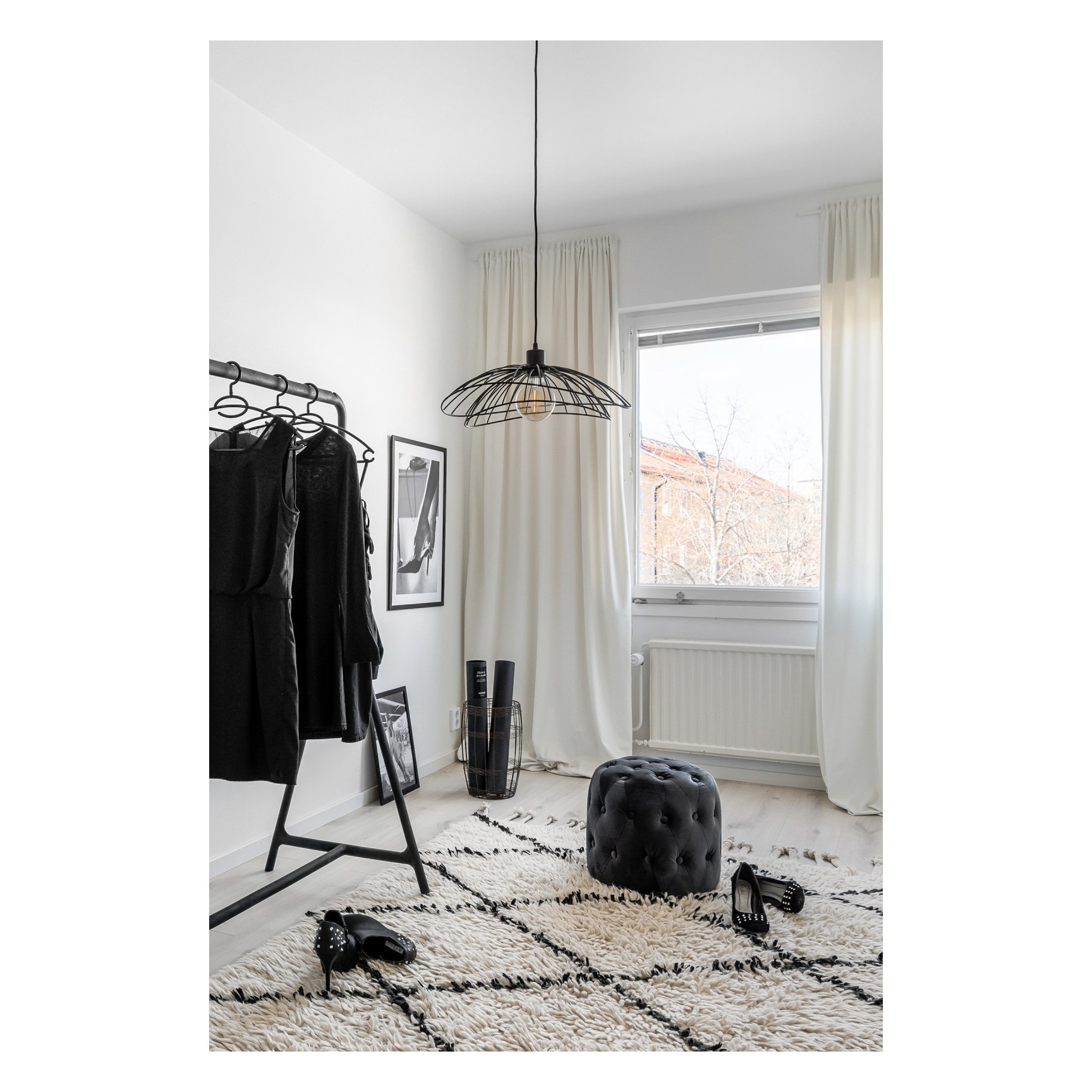 RAY 45 PENDEL SVART