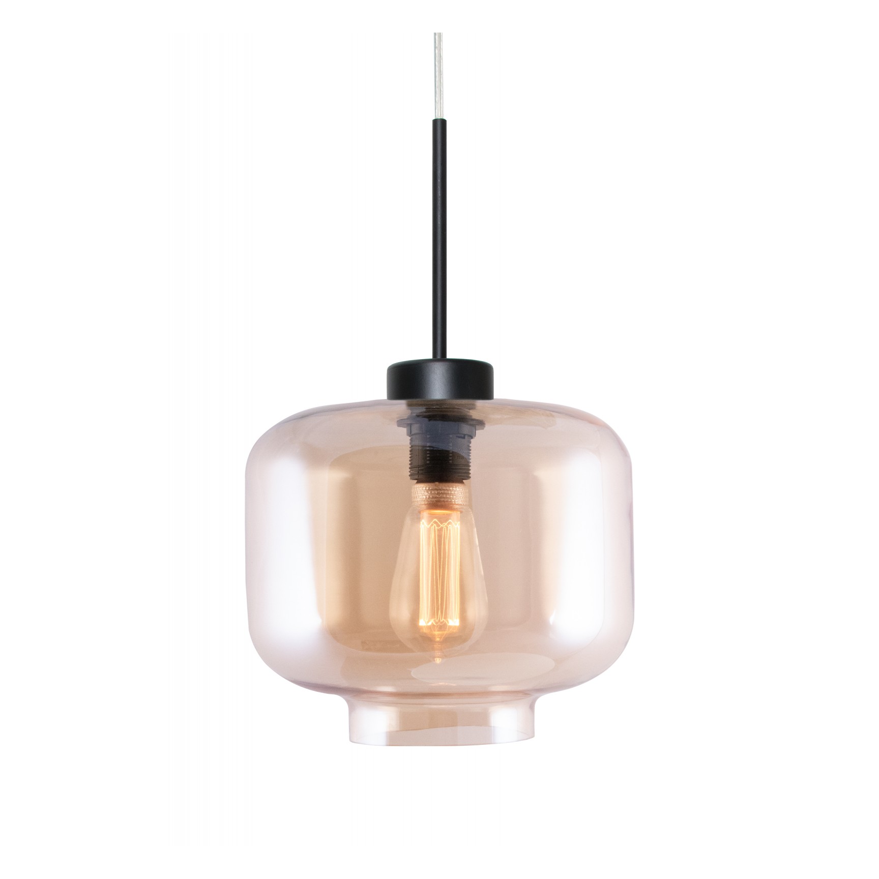 RITZ 25 PENDEL AMBER/SVART