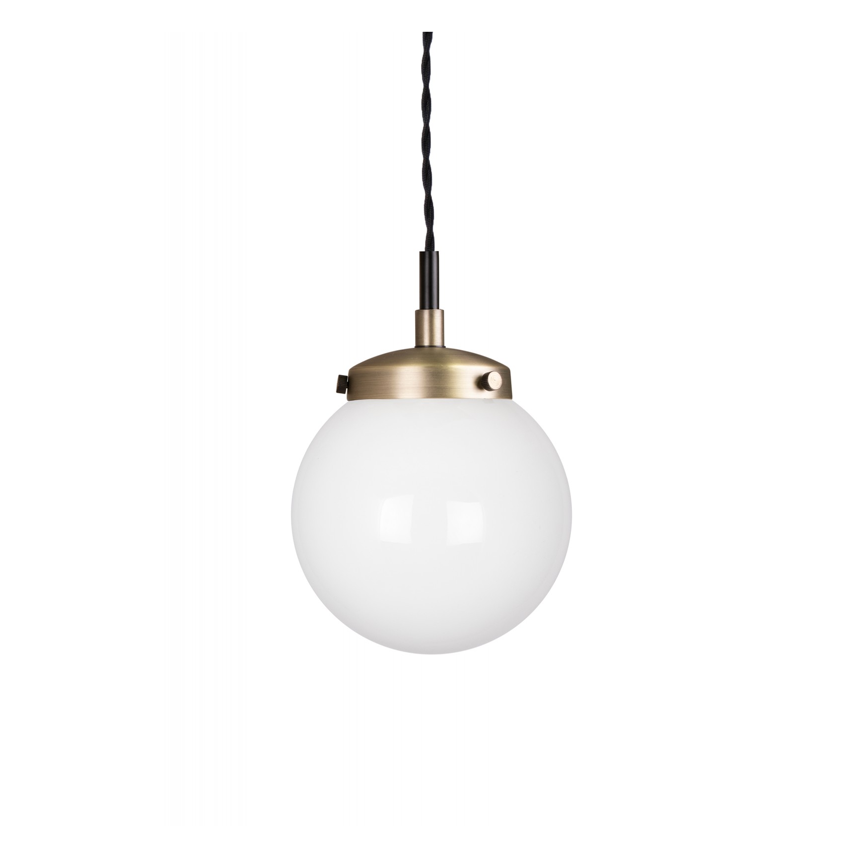 ALLEY 15 MINI PENDEL ANTIKMÄSSING/VIT