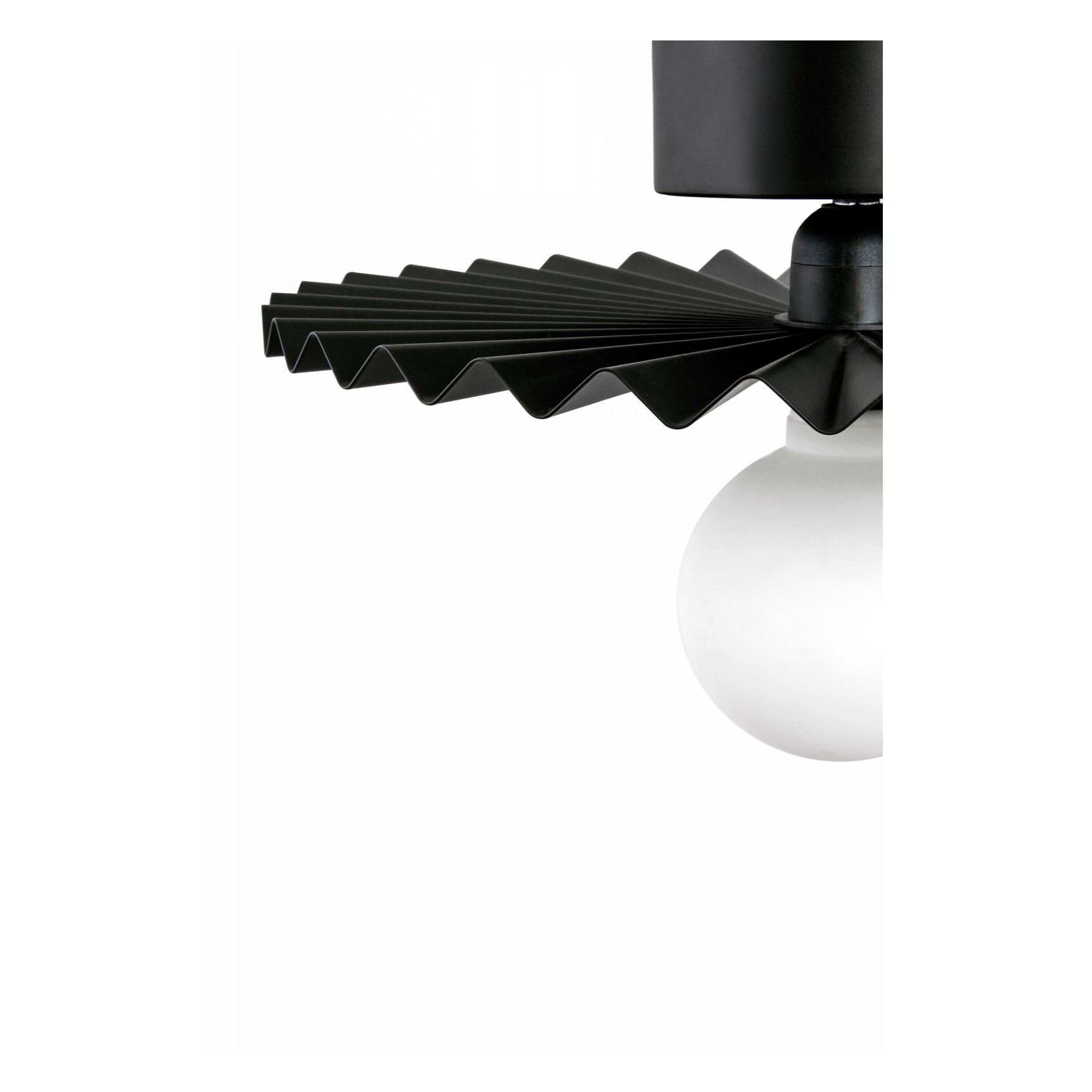 OMEGA 35 PLAFOND/VÄGG SVART