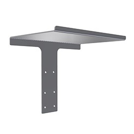 CATO VÄGGHYLLA MATTVIT ENKEL