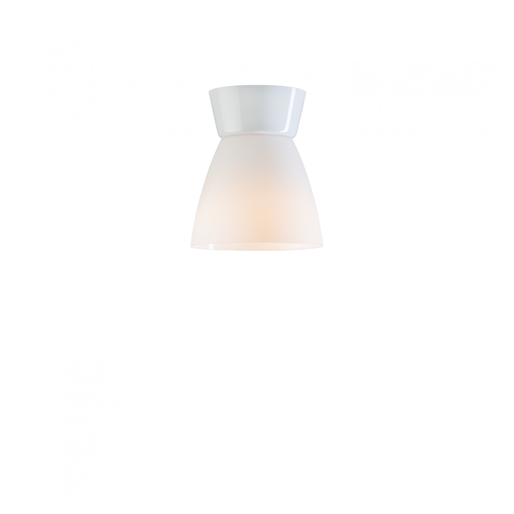 BIZZO PLAFOND IP21 BLANKVIT/OPAL GLAS