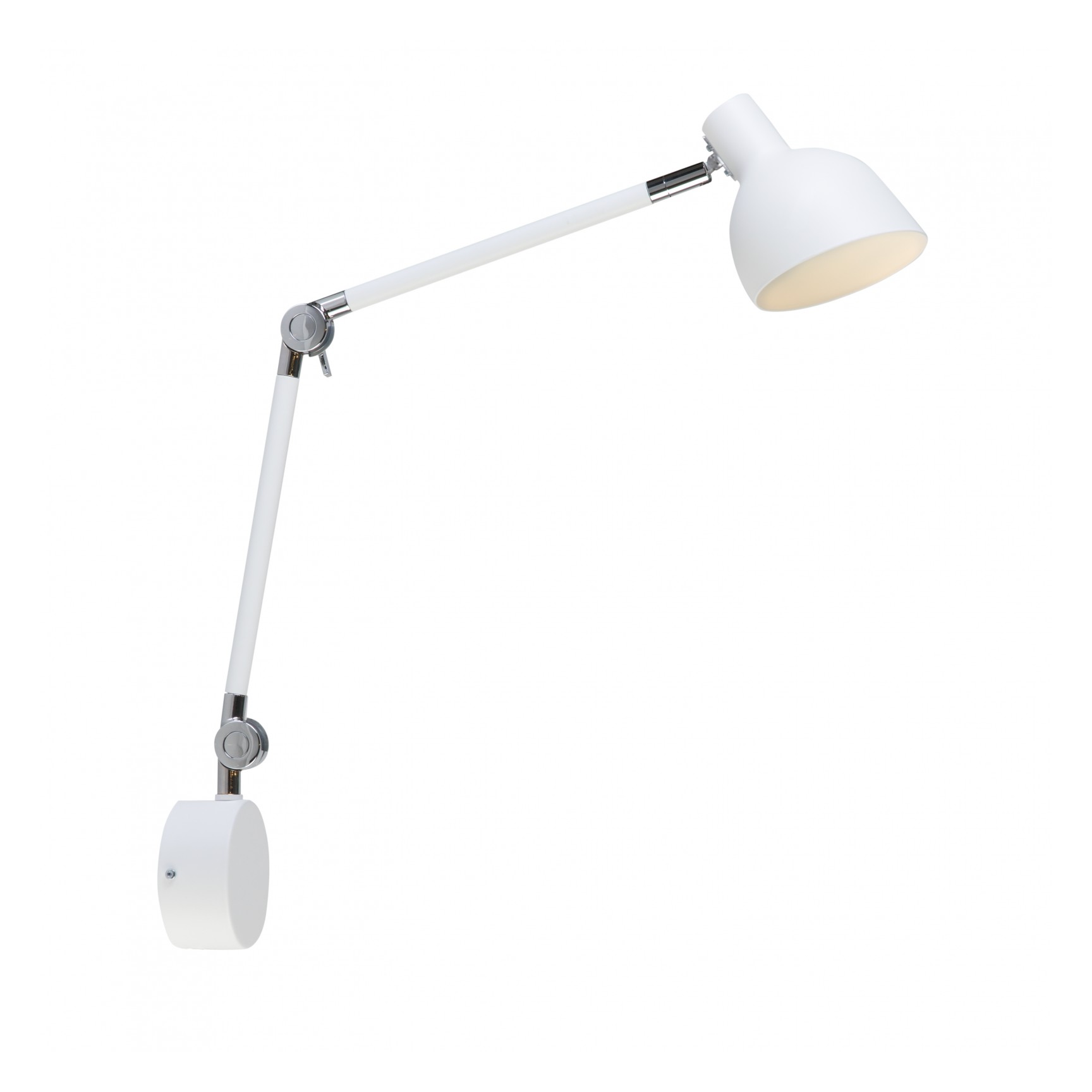 COLTON VÄGGLAMPA MATTVIT LED