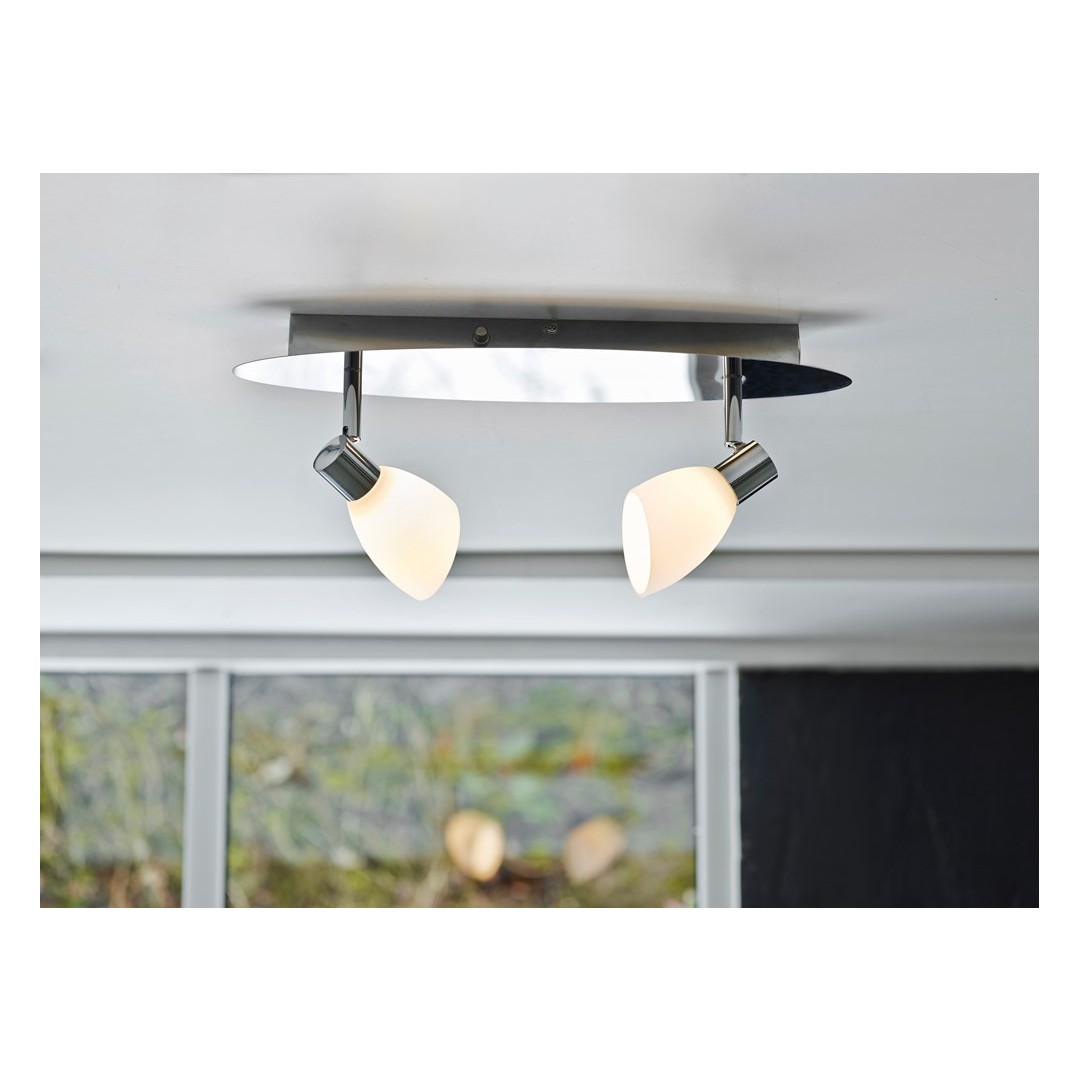 CUT VÄGG (2) KROM LED