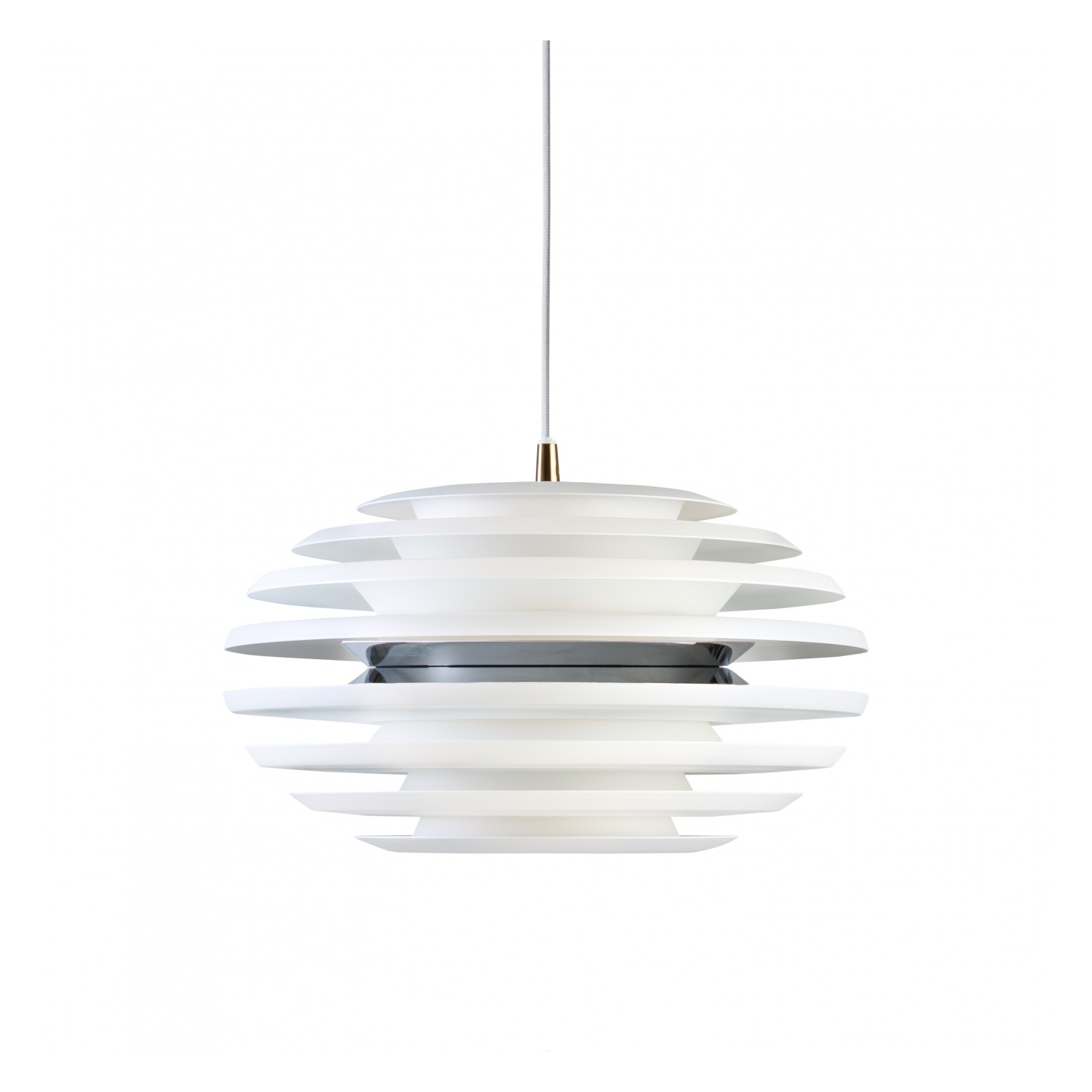 ELLIPSE PENDEL D400 MATTVIT/KROM