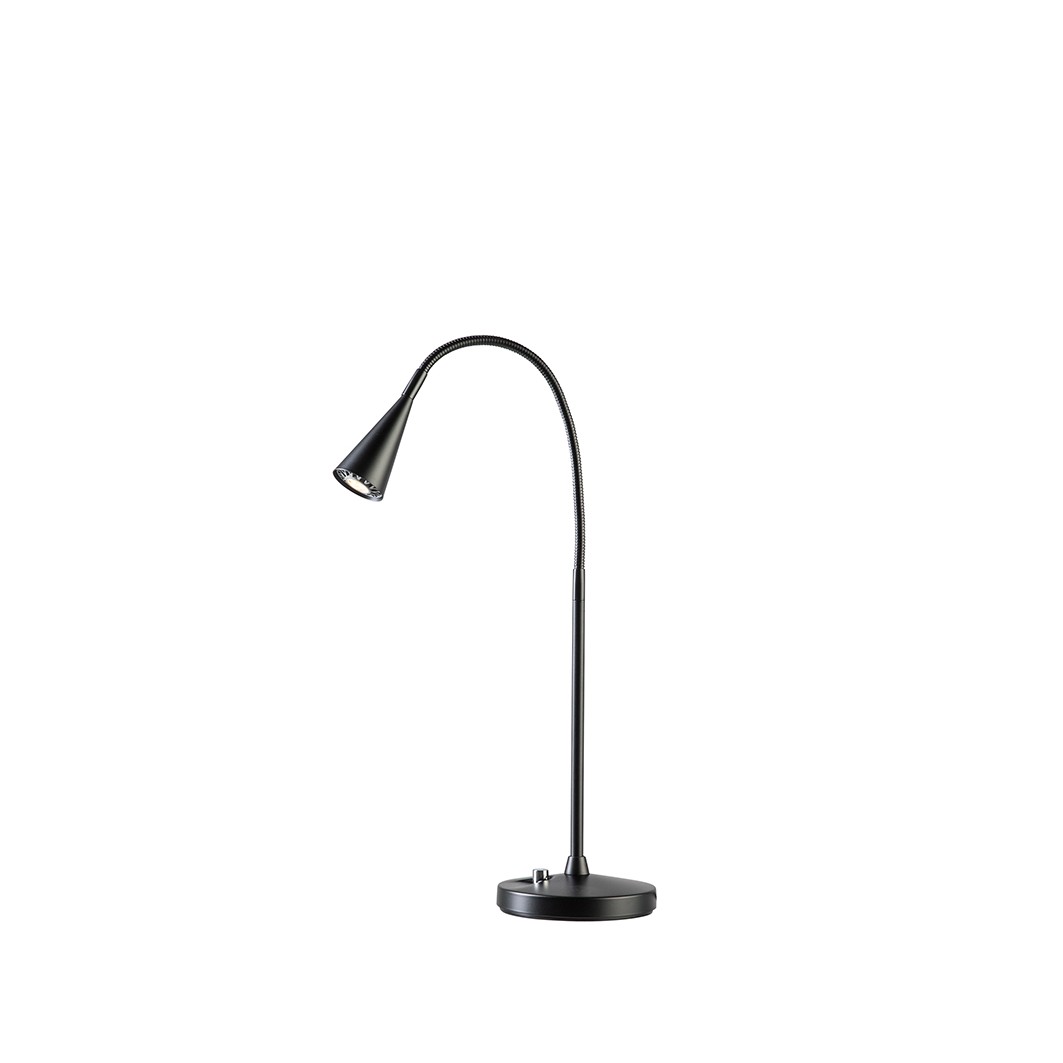 LEDRO BORDSLAMPA MATTSVART H480MM LED 4W