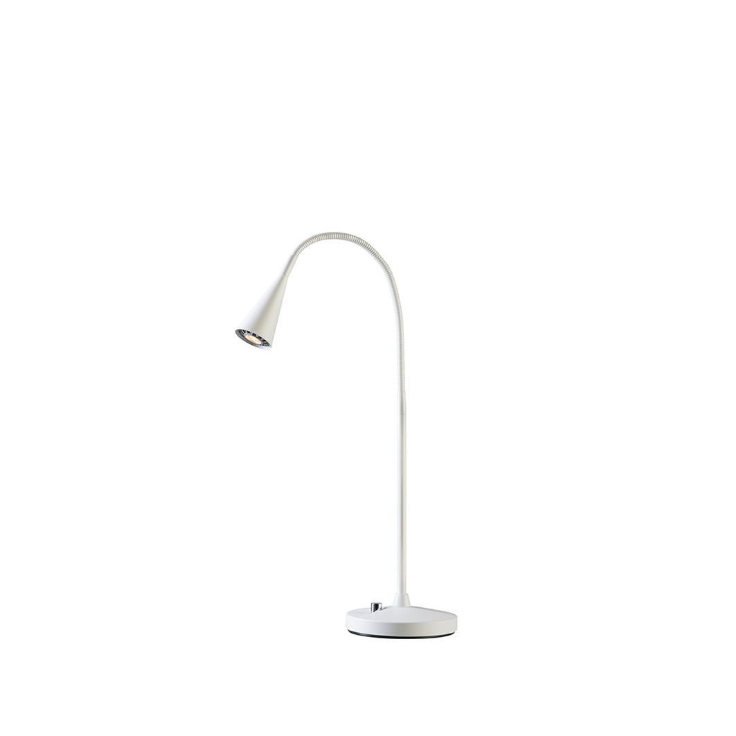 LEDRO BORDSLAMPA MATTVIT H480MM LED 4W