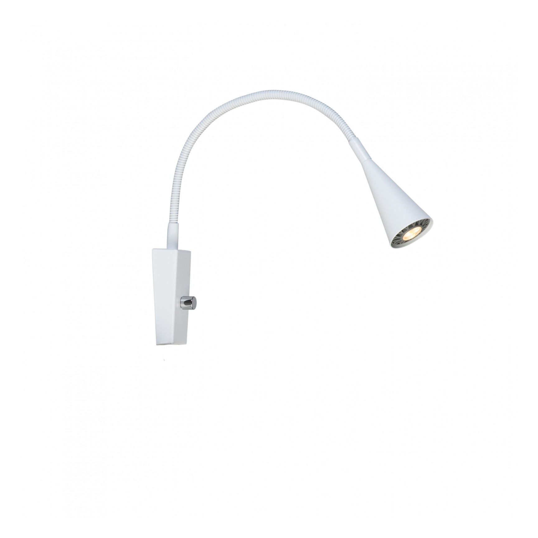 LEDRO VÄGGLAMPA MATTVIT LED 12V 4W DIMBAR
