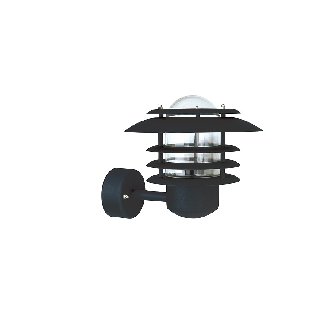 MAX VÄGG IP23 SVARTSTRUKTUR