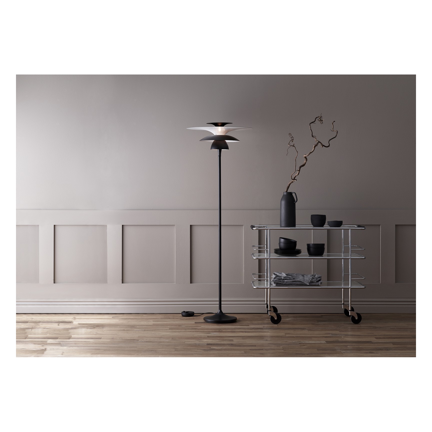 PICASSO GOLV D500 MATTSVART