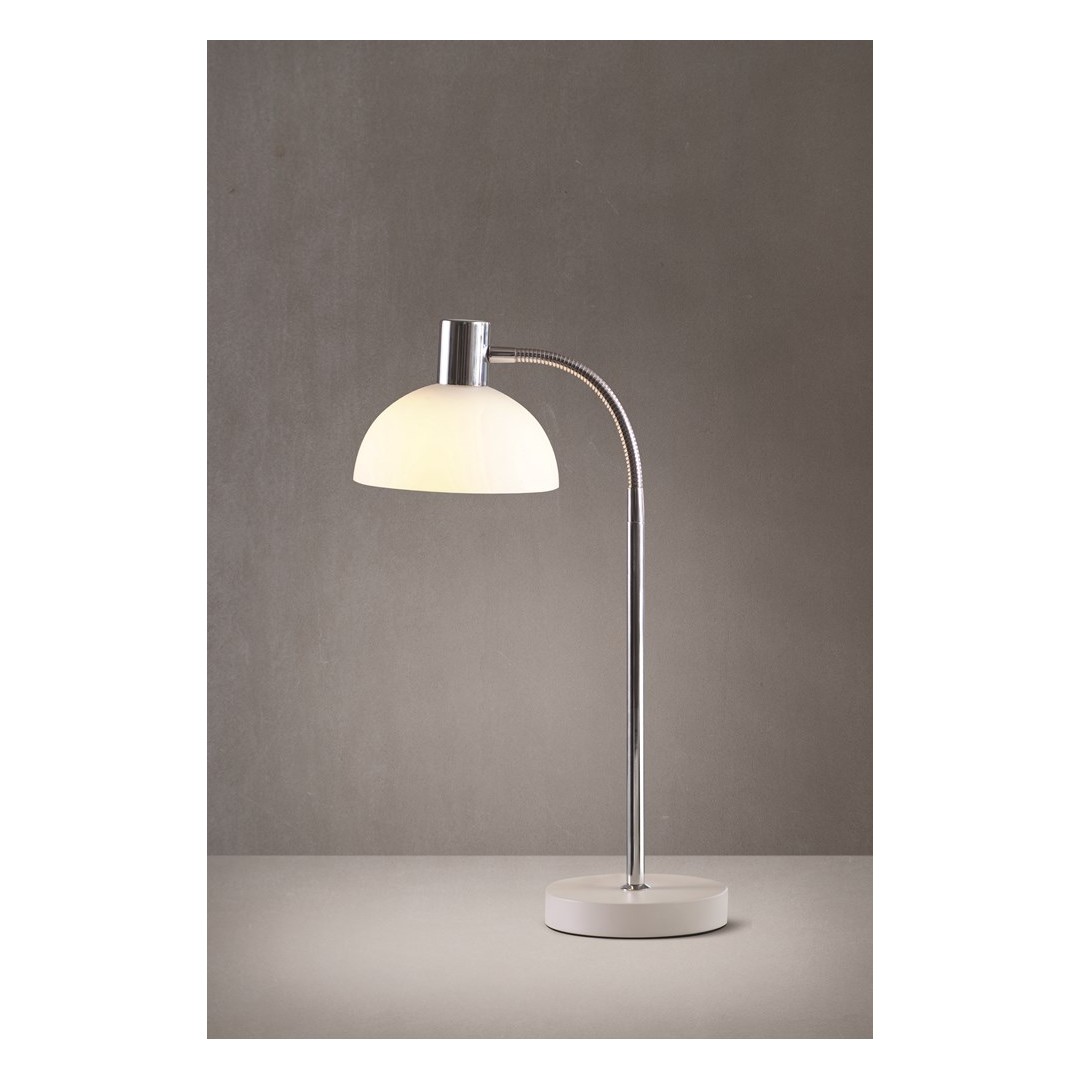 VIENDA BORD FLEX KROM/VITTGLAS