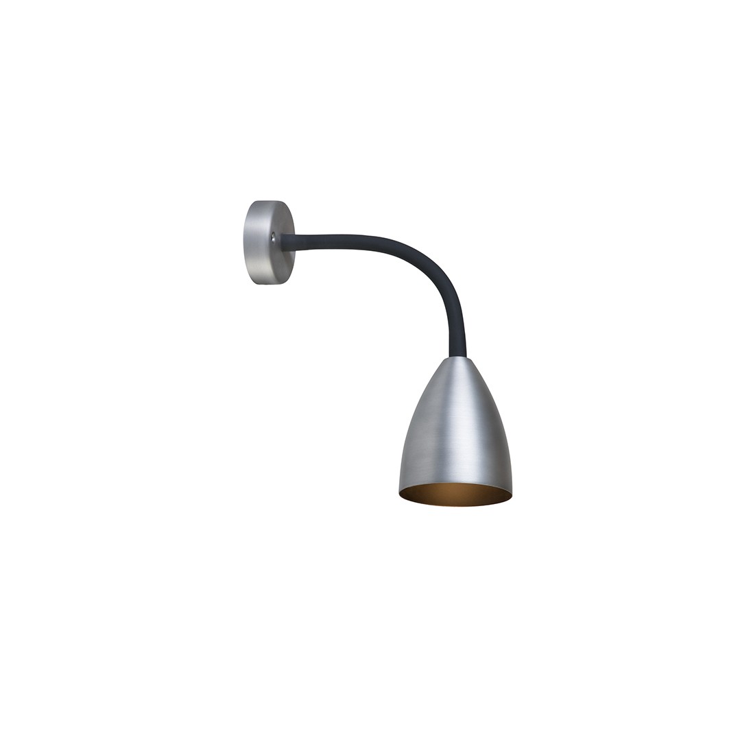 TROTSIG VÄGGLAMPA OXIDGRÅ GU10