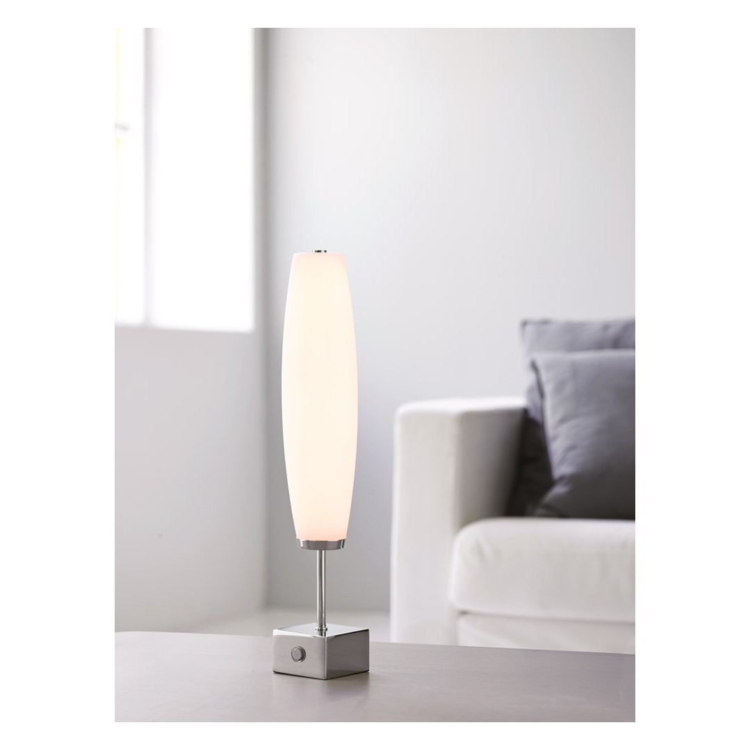 ZENTA MICRO BORDSLAMPA KROM LED