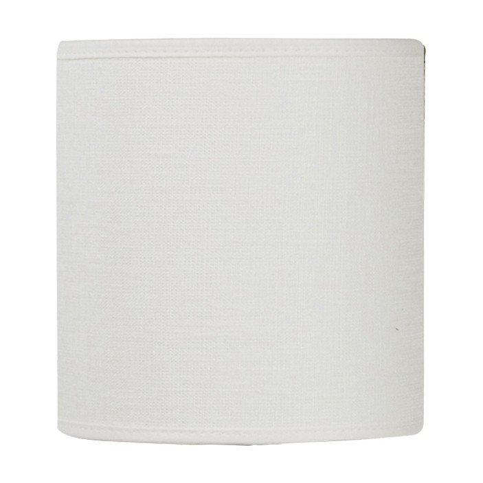 9156 TEXTILSKÄRM VIT LINNE D150 H160