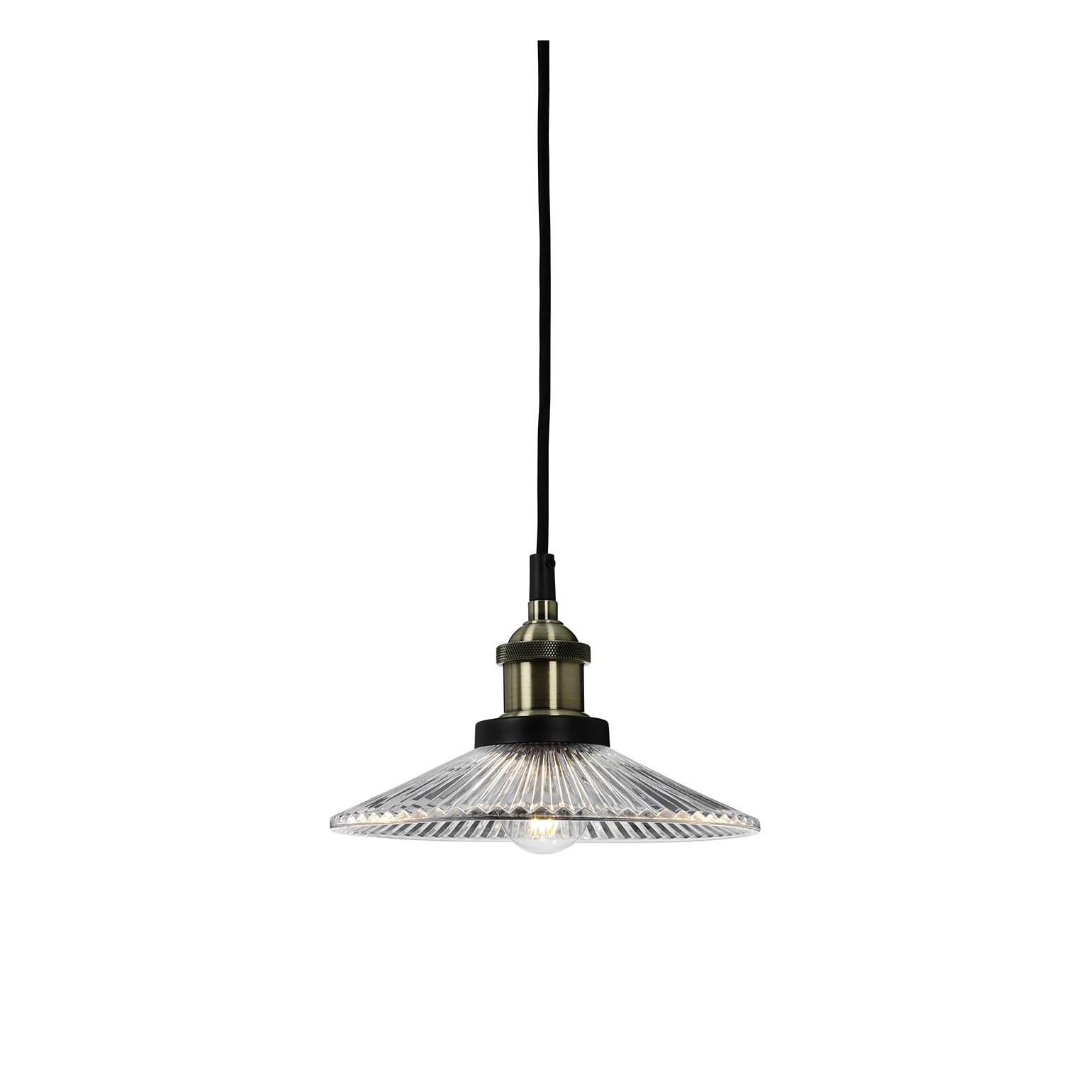 COBBLE FÖNSTERLAMPA ANTIK/GLAS