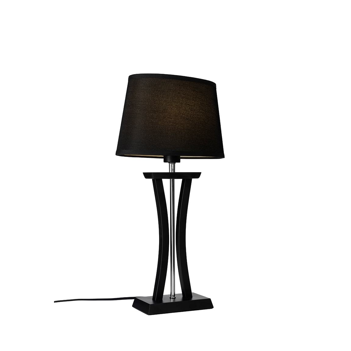NEW CHELSEA BORDSLAMPA SVART/SVART OVAL SKÄRM