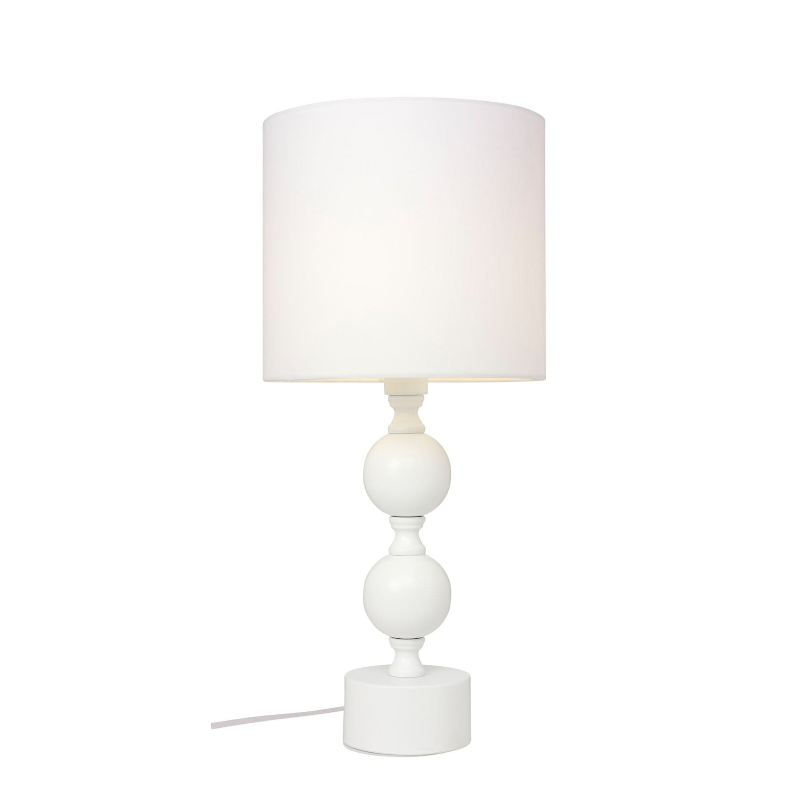 POMPA BORDSLAMPA VIT/VIT SKÄRM