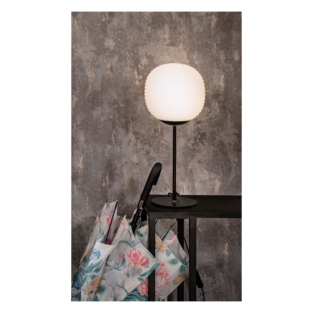 RILLE BORD SVART/OPALVIT