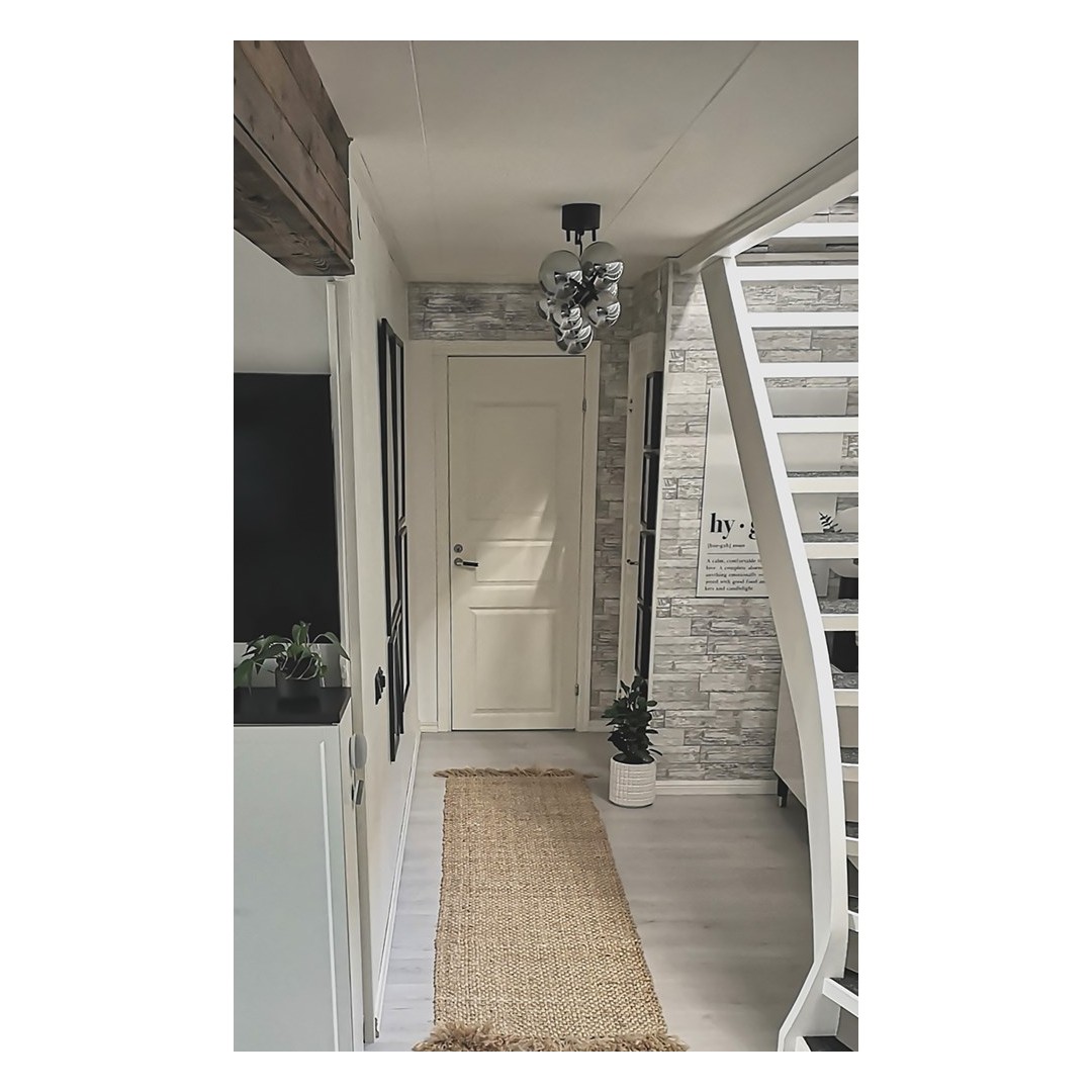 MOLEKYL PLAFOND SVART/RÖKGRÅ