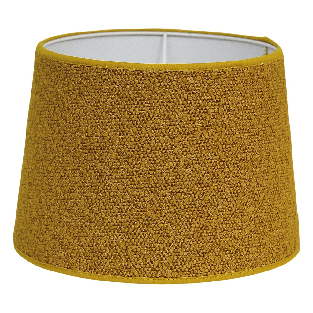 Boucle Lampskärm Guldgul