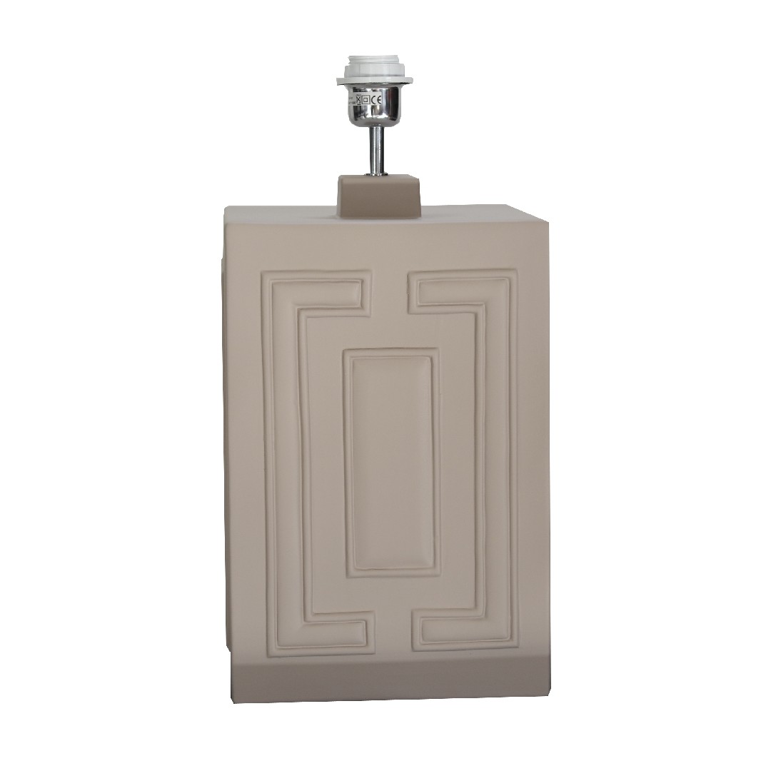 Stucco Lampfot Griege
