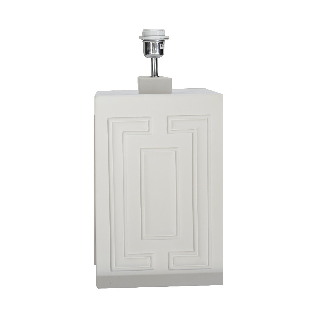 Stucco Lampfot Mattvit