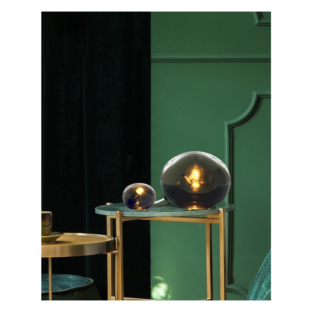 GLOBUS BORD RÖKGRÅ