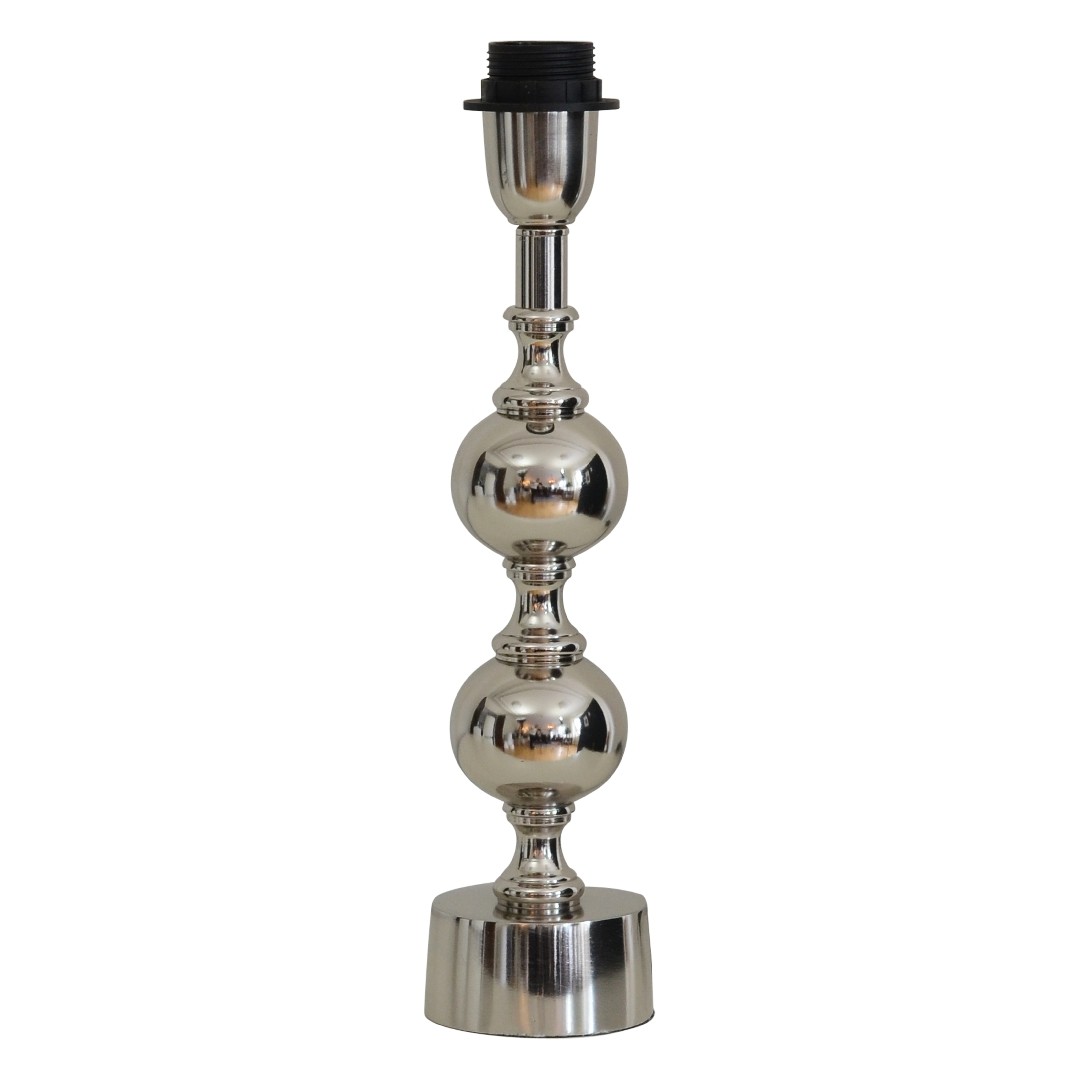 Charlotta Lampfot Låg Krom