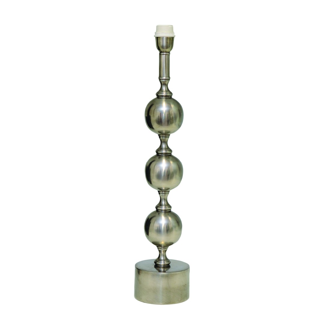 Charlotta Lampfot Mellan Antik silver