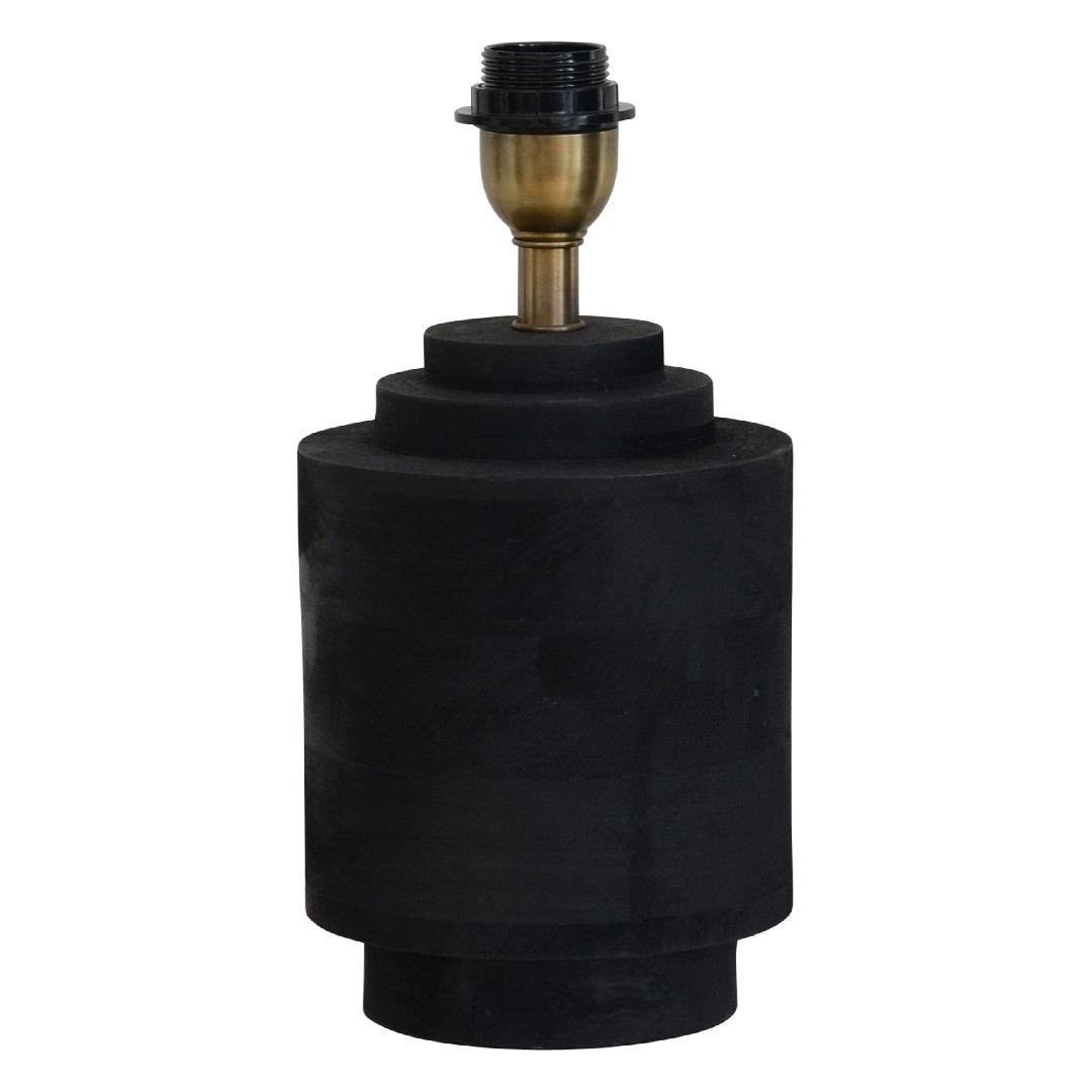 Columna Lampfot S Antik svart