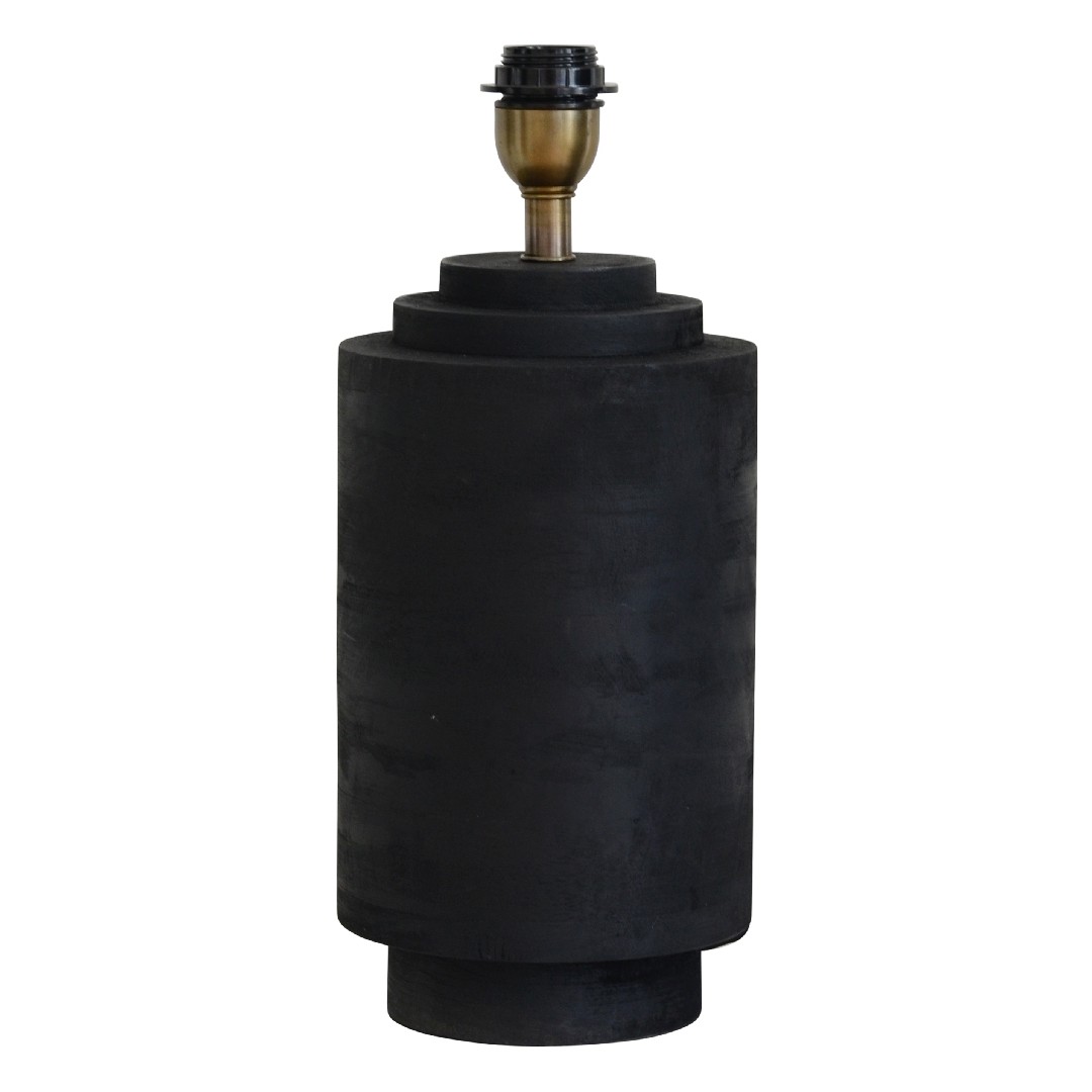 Columna Lampfot M Antik svart