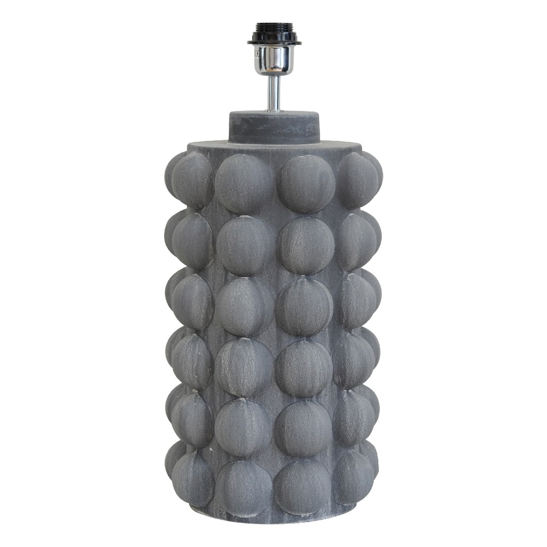 Bubbels Lampfot L Concrete