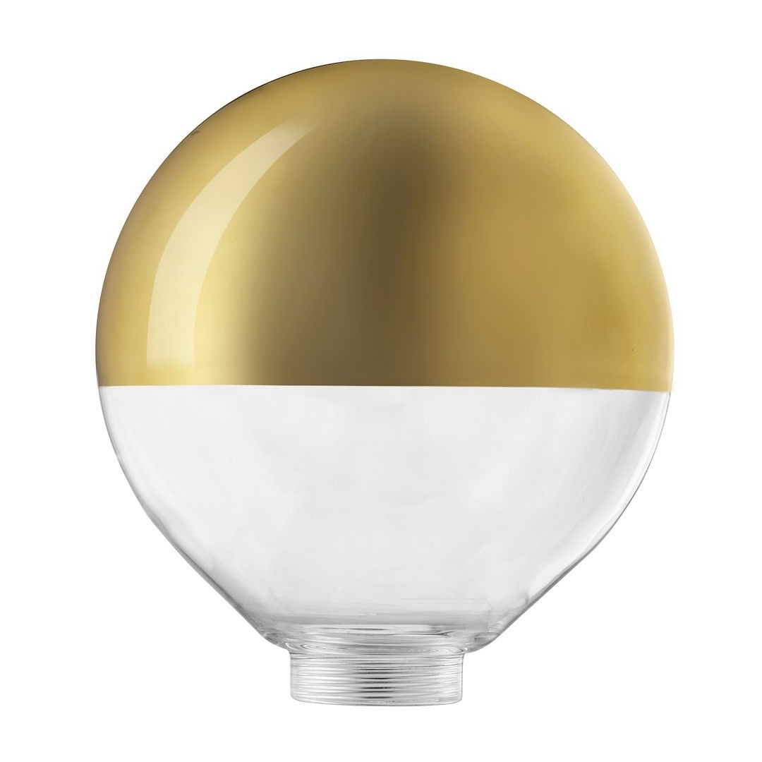 Glob Glas 125mm Toppf. Guld 31,5mm