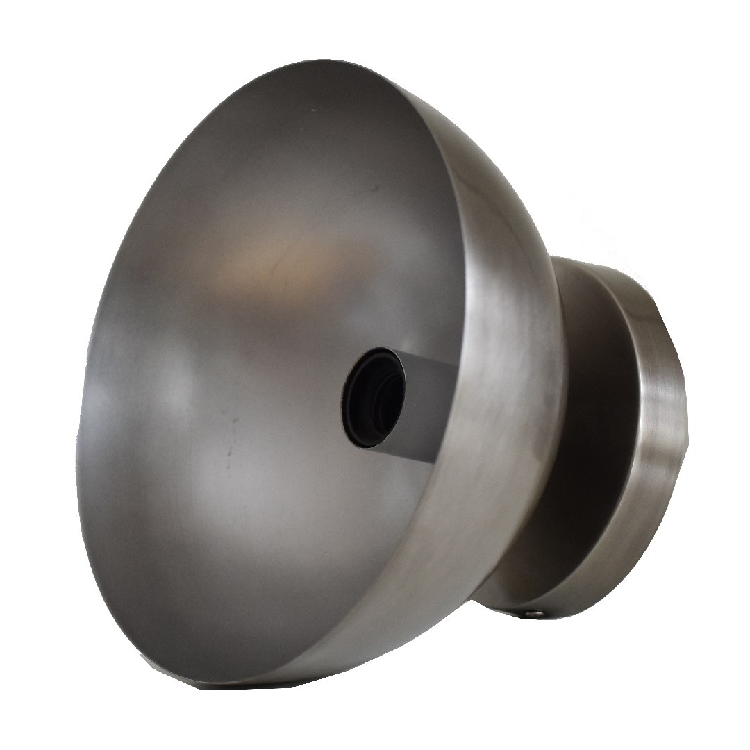 Dome Vägglampa Antik Silver