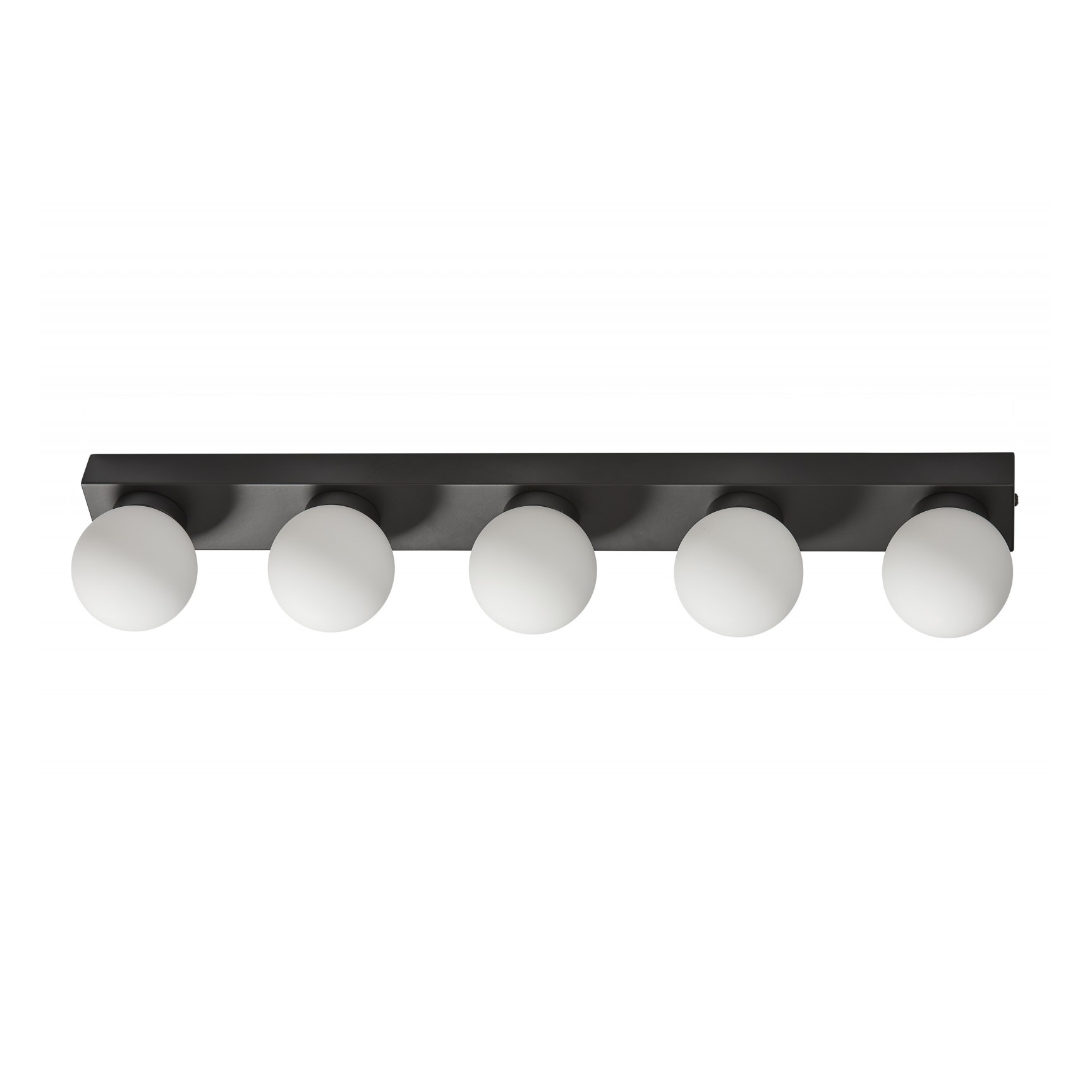 SANDHAMN IP44 SVART/VIT GLAS