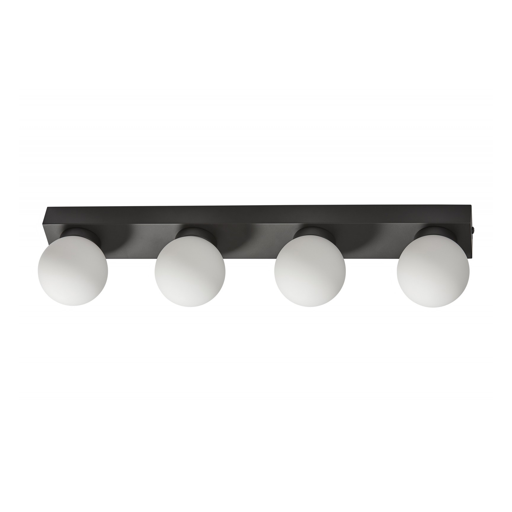 SANDHAMN IP44 SVART/VIT GLAS