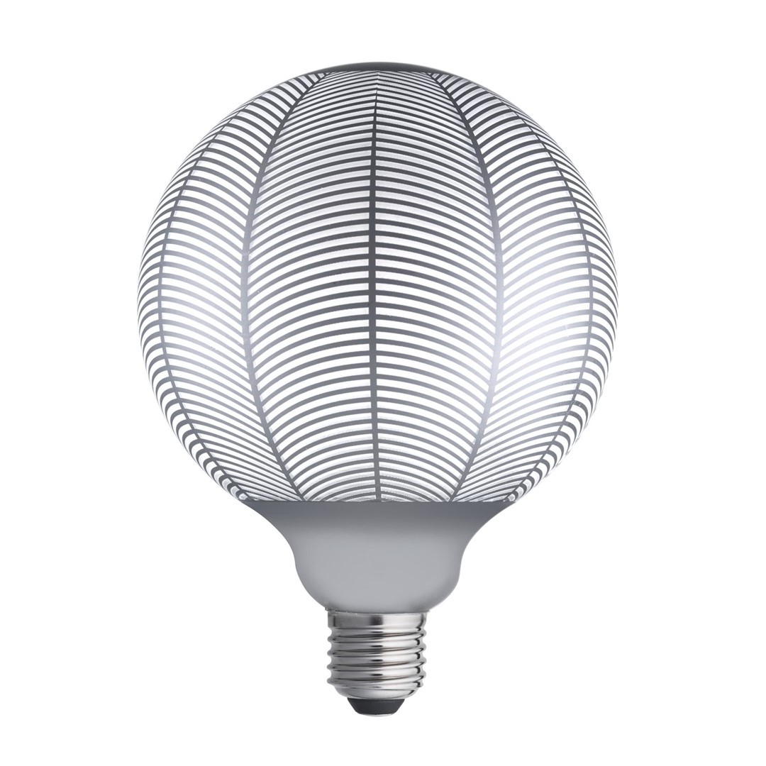 PINE Glob Grey 125 Dimbar E27 6W 330Lm 2700K