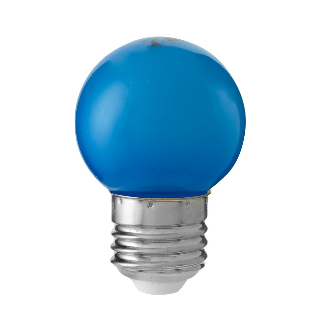 LED Klot Blå E27 0,8W 30Lm