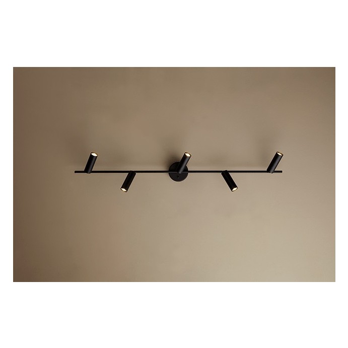 CATO SLIM PLAFOND MATTSVART MR11