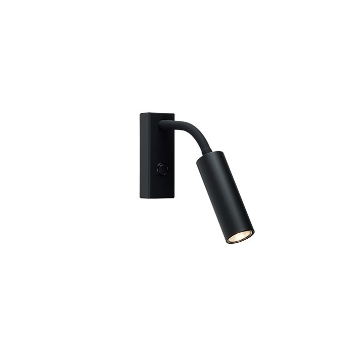 CATO SLIM VÄGG FLEX MATTSVART MR11