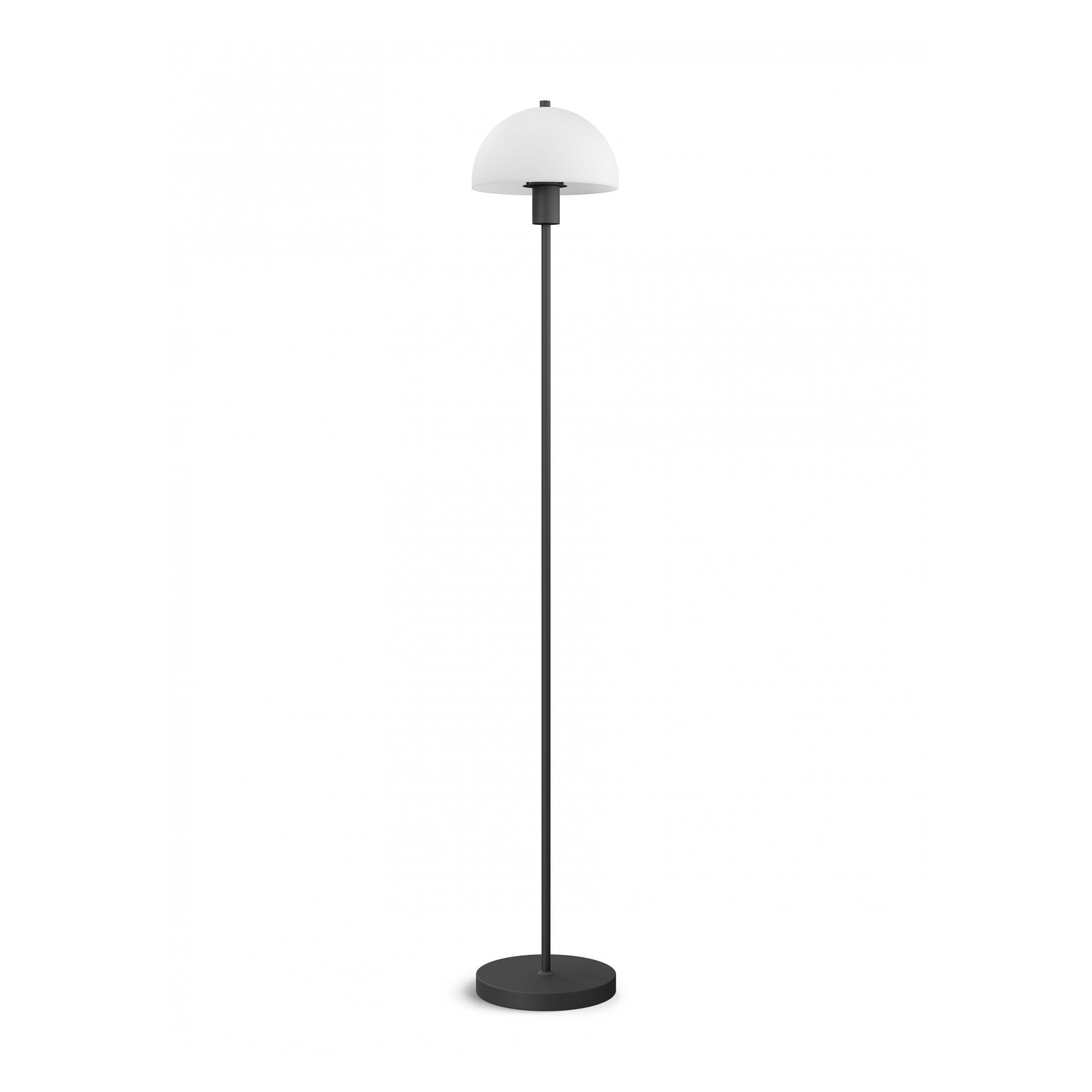 VIENDA GOLVLAMPA SVART/GLAS